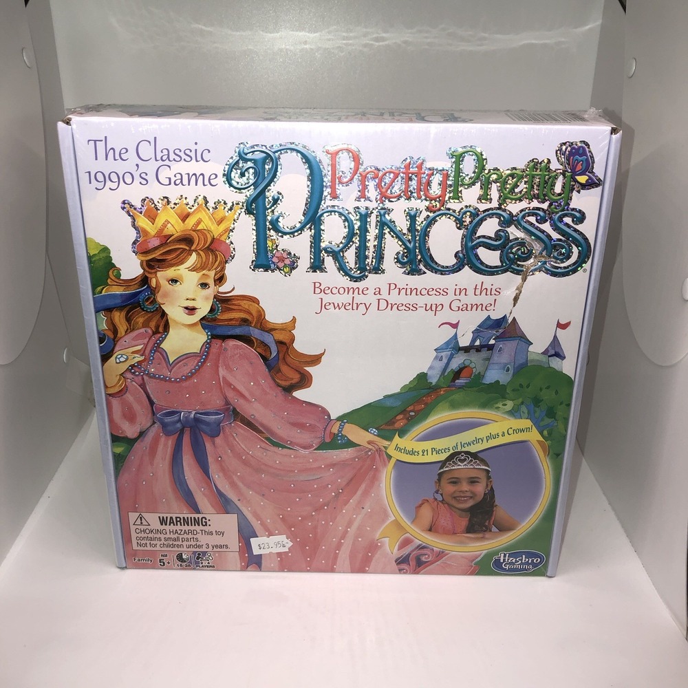PRETTY PRETTY PRINCESS GAME Jewelry Board Game 1990's Classic NEW FACTORY SEALED